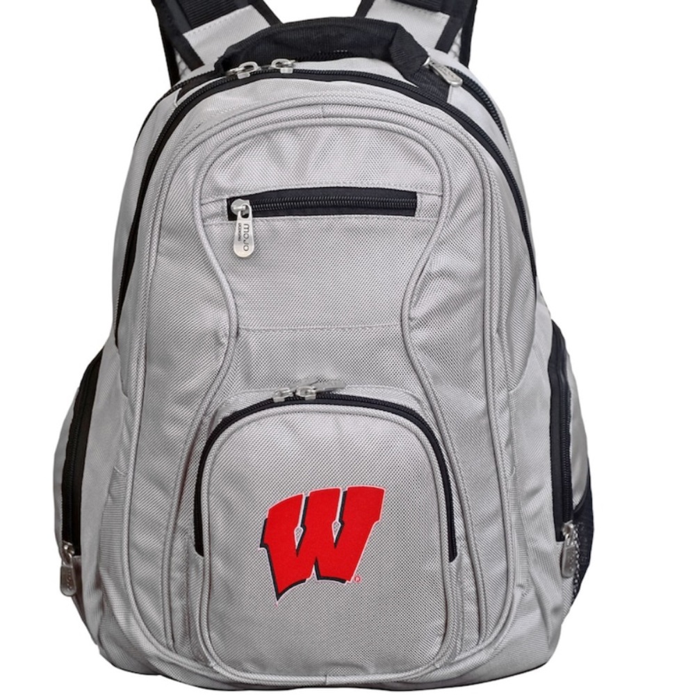 WI Badgers 19 In Laptop Backpack